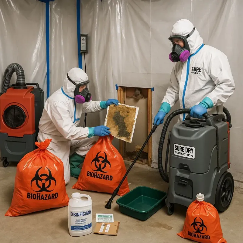 Contaminated Water Handling Protocols process in Cle Elum, WA